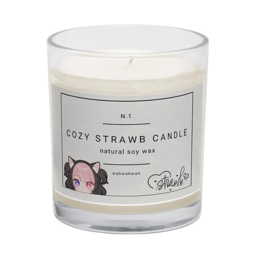 strawb candle